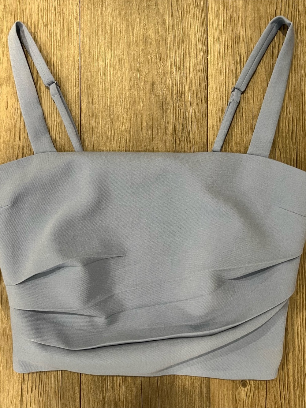 Abercrombie Baby Blue Crop Top!